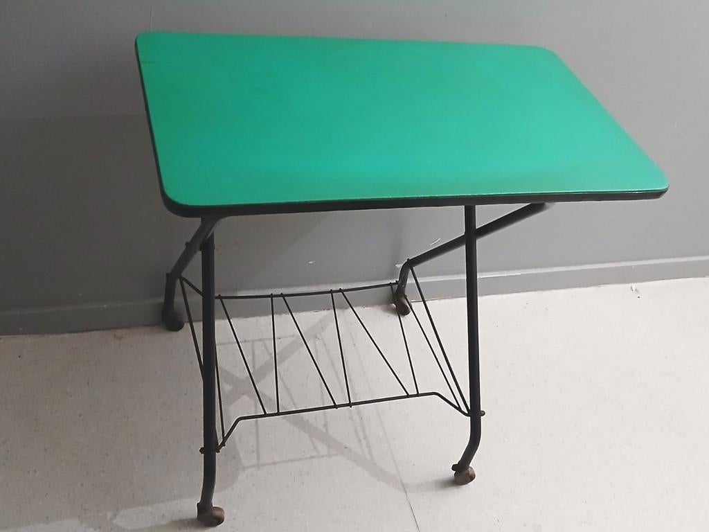 ✳️ ancien meuble vert flash chambre enfants décor 50s 60s, Enlèvement, Utilisé, Garçon ou Fille