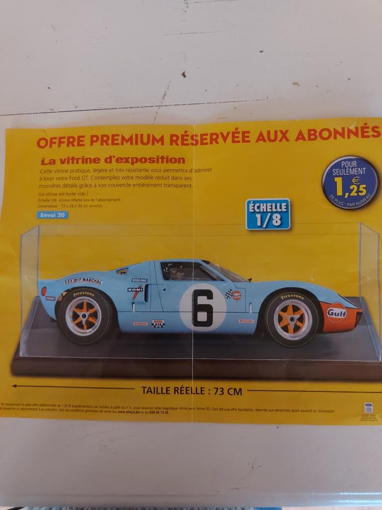 FORD GT 40 ALTALYA schaal 1/8, Ophalen, Nieuw, 1:5 t/m 1:8, Auto