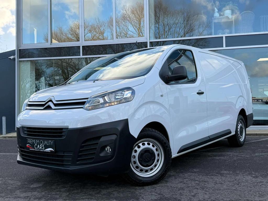 Citroën Jumpy LENGTE 3 / CRUISE / CARPLAY / NAVI / CAMERA, Autos, Achat, Entreprise, Boîte manuelle, Noir