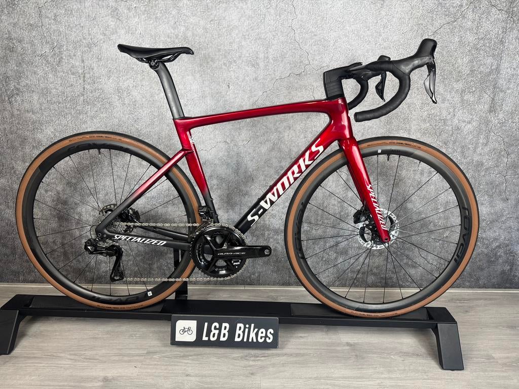 S-Works Tarmac SL7 Shimano Dura-Ace Di2 2x12 Powercrank, Fietsen en Brommers, Carbon, Heren, Ophalen of Verzenden, Zo goed als nieuw