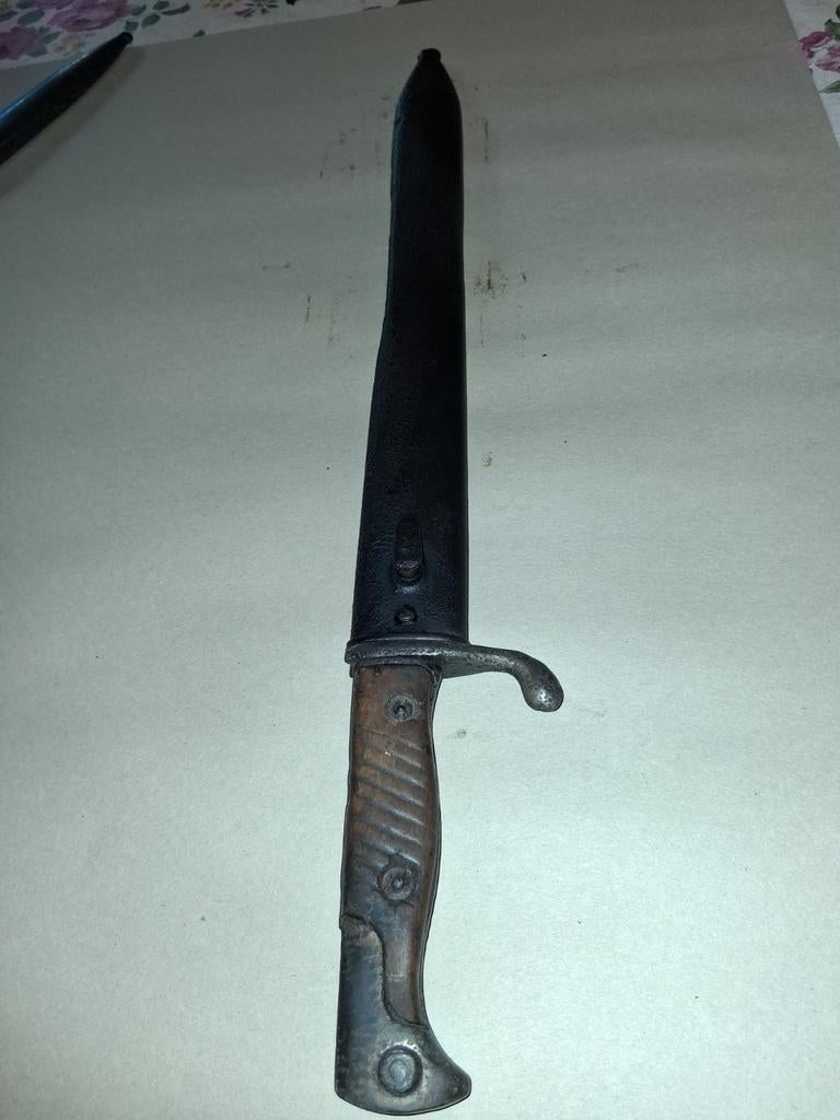 Baïonnette allemande, Enlèvement ou Envoi