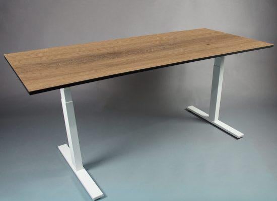 Thuiswerkbureau hoogteverstelbaar (frame) 2 motoren va €239, Huis en Inrichting, Bureaus, Zit-sta bureau, Metaal, Nieuw, Ophalen of Verzenden