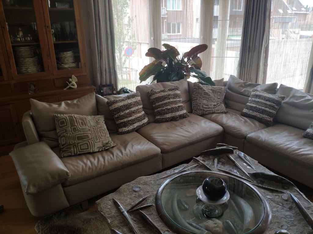 Canapé d'angle en cuir Natuzzi, Enlèvement