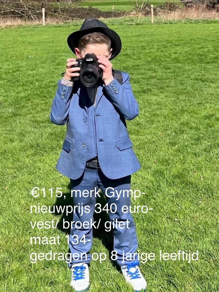 Gymp feest kledij mt 128-134, Hobby en Vrije tijd, Kostuums, Theaterbenodigdheden en LARP, Ophalen, Zo goed als nieuw