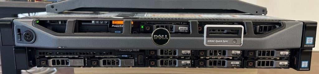 Server DELL R630 2xXeon E5-2650v4 2.2Ghz/64GB DDR4 EEC MEM, Computers en Software, Servers, 2 tot 3 Ghz, Hot swappable onderdelen