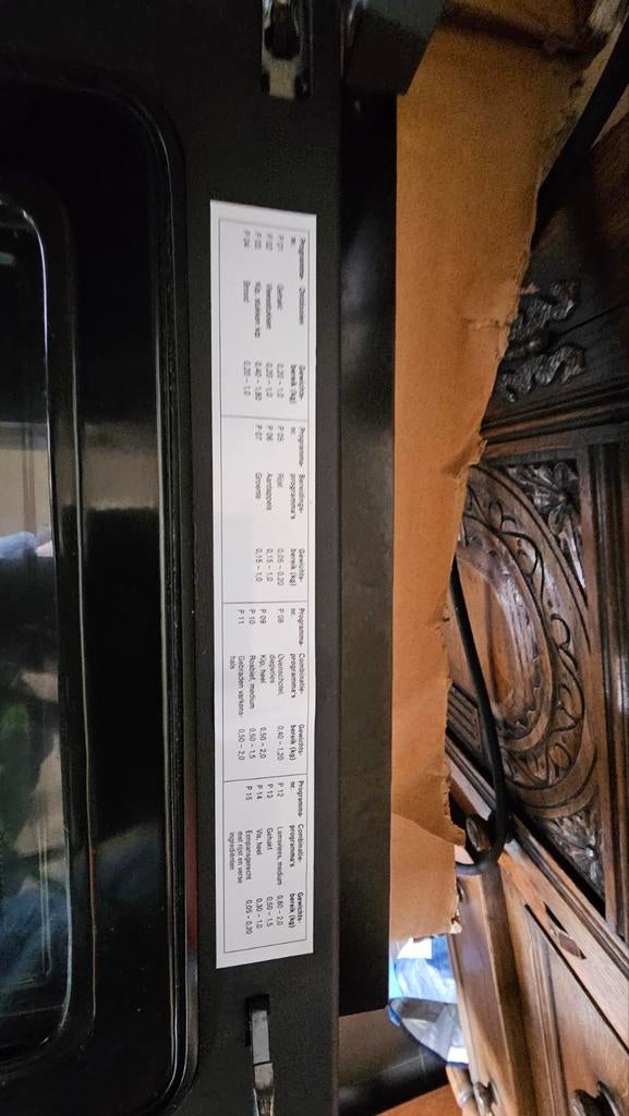 Combi oven Bosch, Ophalen, Oven