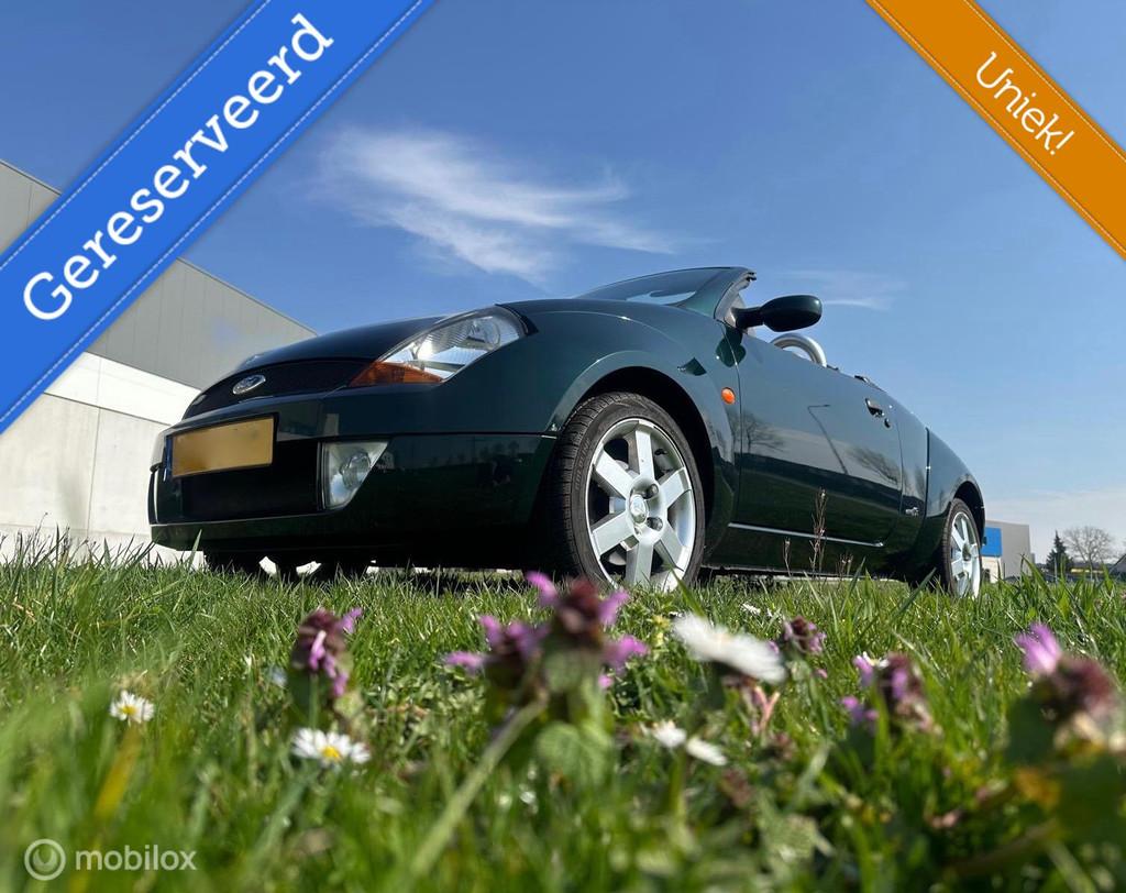 Ford Streetka 1.6 CABRIO AIRCO 103620 KM, Autos, Ford, Cuir, Beige, 2 portes, Particulier