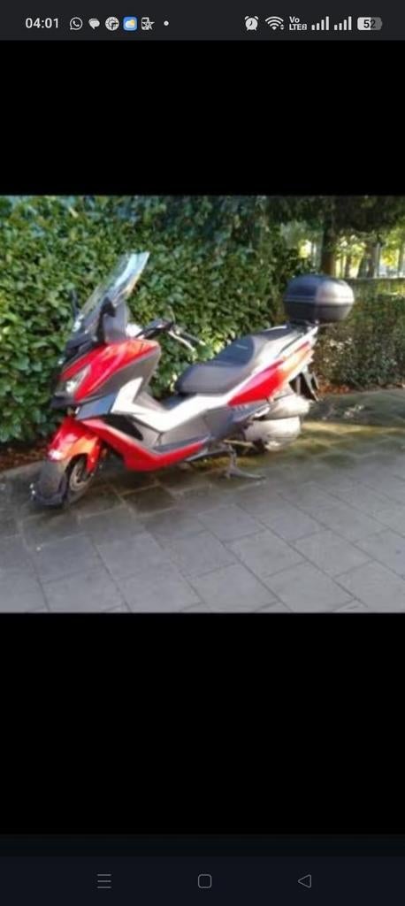 SYM Cruisym 125 Cc BJ 2019, Vélos & Vélomoteurs, Scooters | SYM, Autres modèles, Enlèvement ou Envoi, 125 cm³, Comme neuf