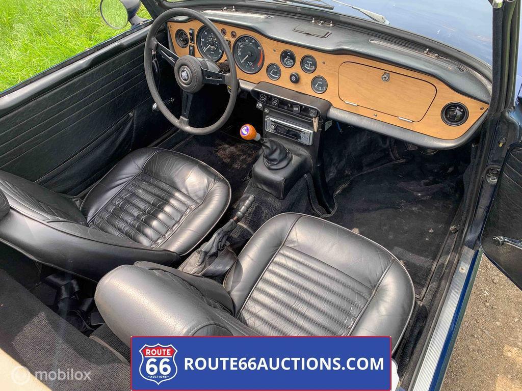 Triumph TR6 | 1970 | Route 66 Auctions, Achat, Entreprise, Boîte manuelle, Triumph