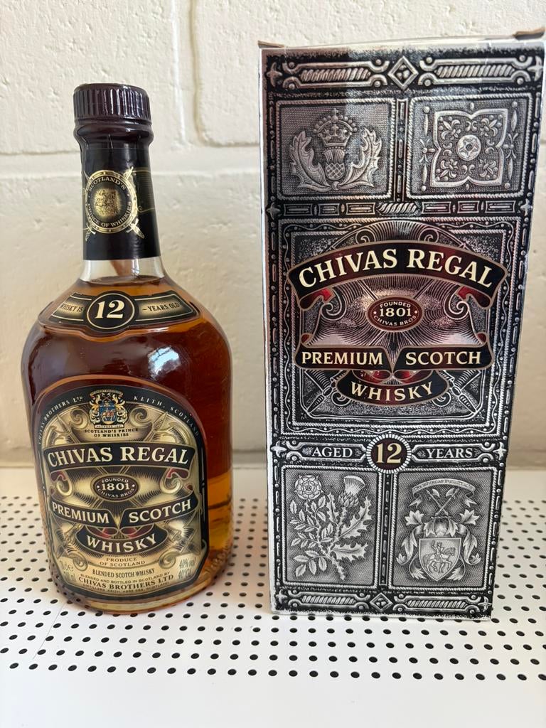 Chivas Regal 12 year old 80s (old Scotch whisky), Ophalen of Verzenden