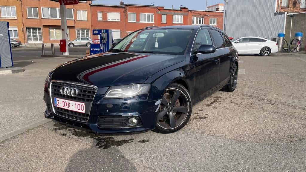 Audi A4 1.8TFSI, Auto's, Audi, Euro 5, Stof, Zwart, Start-stop-systeem