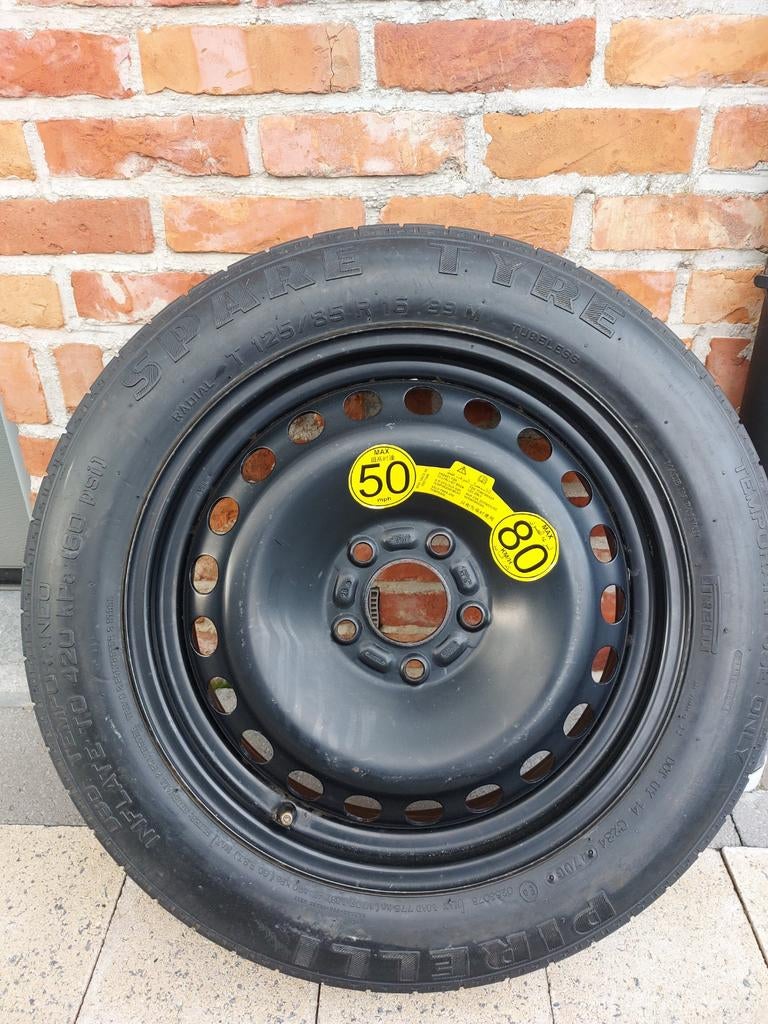 Roue de secours Volvo 16 pouces, Enlèvement