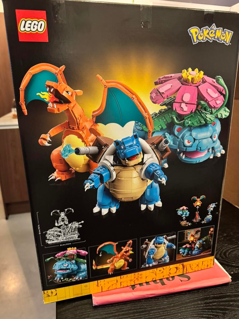 Pokémon X LEGO Charizard Blastoise and Venusaur box Sealed, Ophalen of Verzenden, Nieuw, Lego