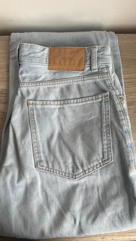 Lichtblauwe dames broek – maat S – perfecte staat, Kleding | Heren, Ophalen, Zo goed als nieuw