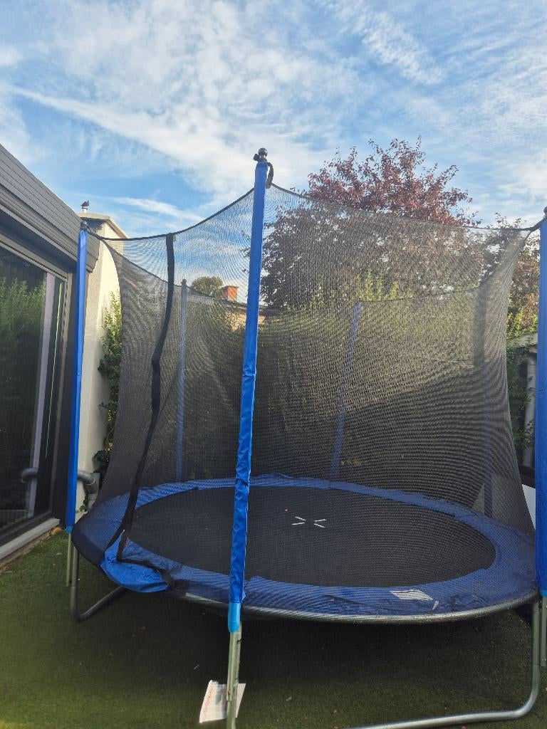 Trampoline, Kinderen en Baby's, Speelgoed | Buiten | Trampolines, Ophalen, Zo goed als nieuw