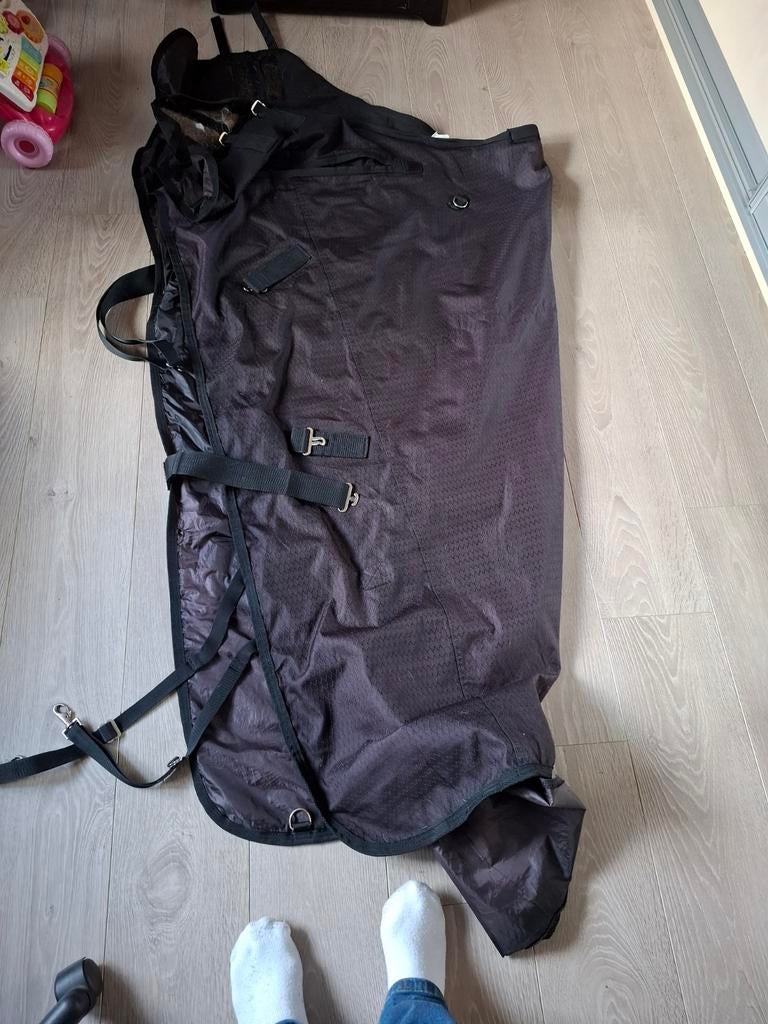 Couverture noir 145 cm imperméable, Animaux & Accessoires, Enlèvement ou Envoi, Noir, Couverture