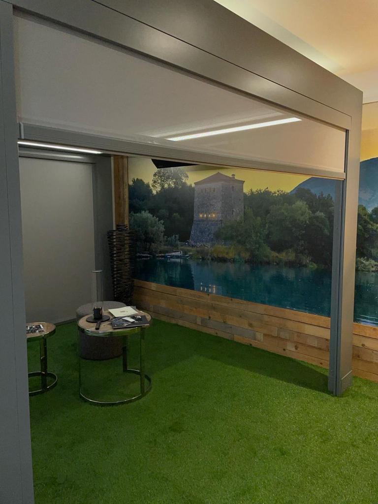 Pergola bioclimatique alu modele expo FULL options, Enlèvement ou Envoi, Comme neuf