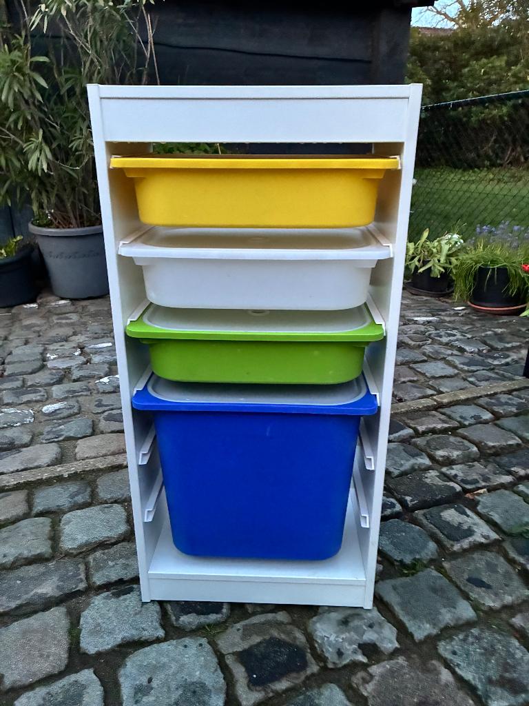 Trofast opbergkasten ikea, Kinderen en Baby's, Kinderkamer | Commodes en Kasten, Gebruikt, Ophalen of Verzenden, Minder dan 50 cm