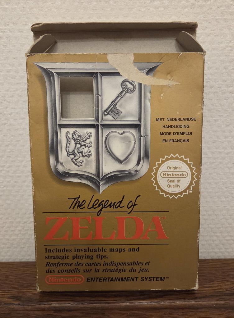 Zelda 1 The Legend BOITE UNIQUEMENT, Games en Spelcomputers, Games | Nintendo NES, Ophalen, Gebruikt