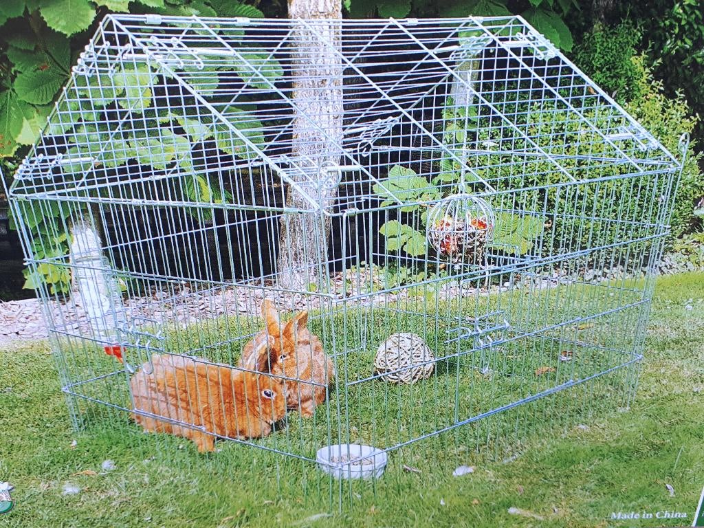 konijnenren , kippenren gegalvaniseerd, Ophalen, Nieuw, Kippenhok of Kippenren