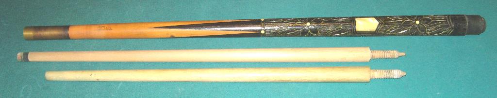 Queues pour billard Artistique, Verzenden, Gebruikt, Keu of Ballen