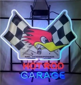 Clay Smith Hotrod garage neon en veel andere leuke USA neons, Ophalen of Verzenden, Nieuw, Lichtbak of (neon) lamp