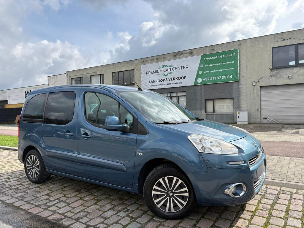 Peugeot Partner | 12 M Garantie | 129 Dkm | Benzine | 2013 |, Voorwielaandrijving, Zwart, 4 cilinders, 72 kW
