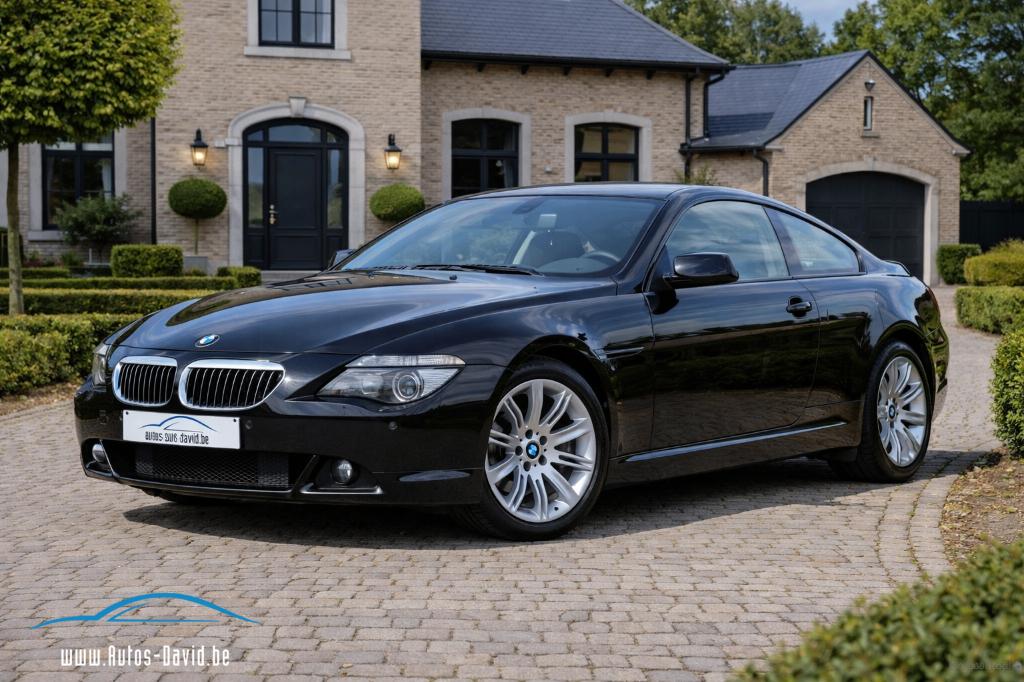 BMW 645 CiA 4.4 V8 Coupé/Historique/Xenon/Sièges à mémoire, Autos, BMW, Entreprise, Achat, Série 6, ABS, Airbags, Air conditionné