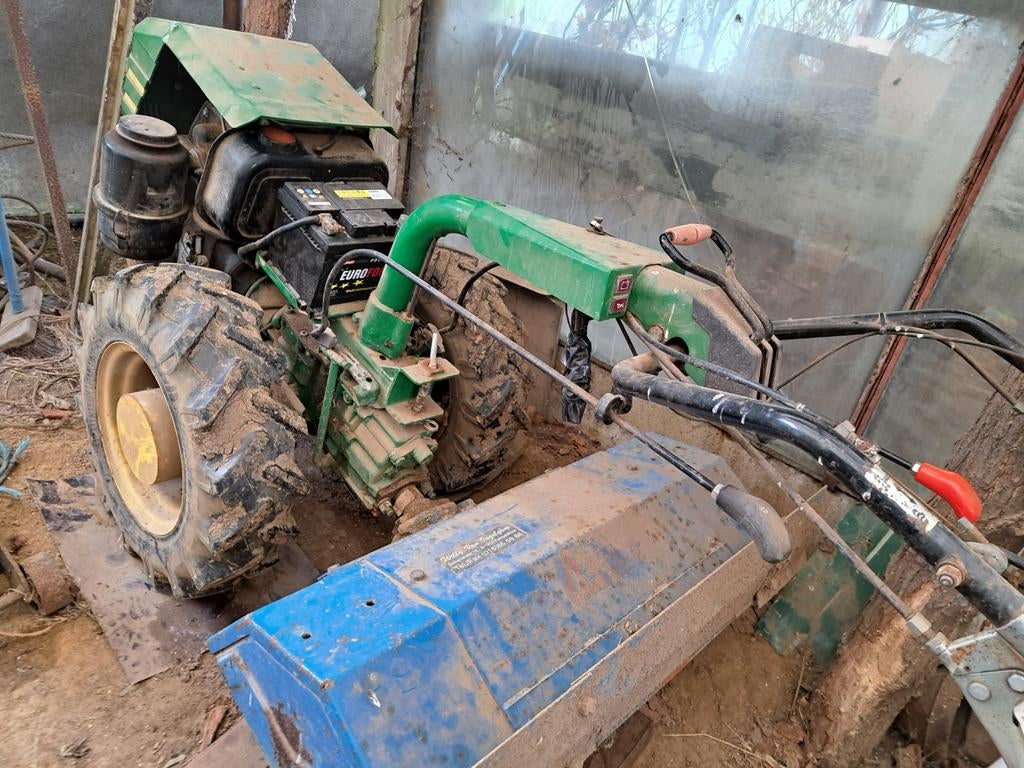 Motoculteur avec motoculteur. Lamborghini, 14 ch, Enlèvement, Utilisé, Fer