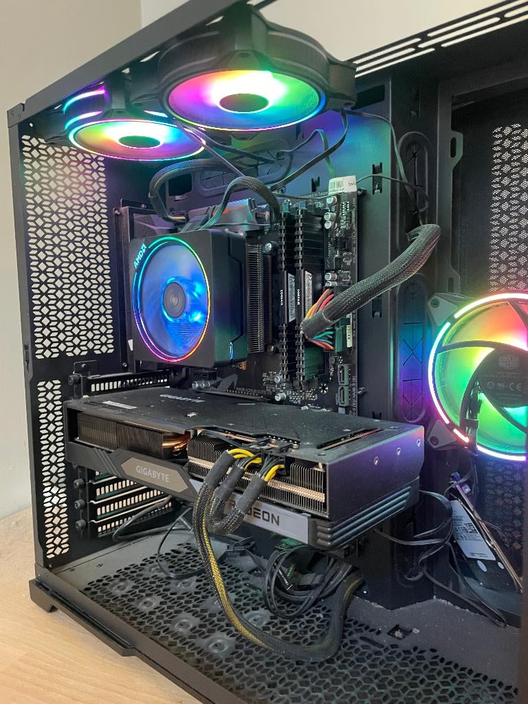 Gaming PC | RX 7800 XT (16GB) (+optioneel: 144hz Monitor), Computers en Software, Desktop Pc's, Gebruikt, Gaming pc, AMD Ryzen 7