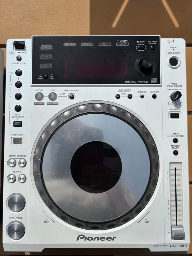 Pioneer CDJ-850 (2 stuks), Muziek en Instrumenten, Dj-sets en Draaitafels, Ophalen, Zo goed als nieuw, Pioneer