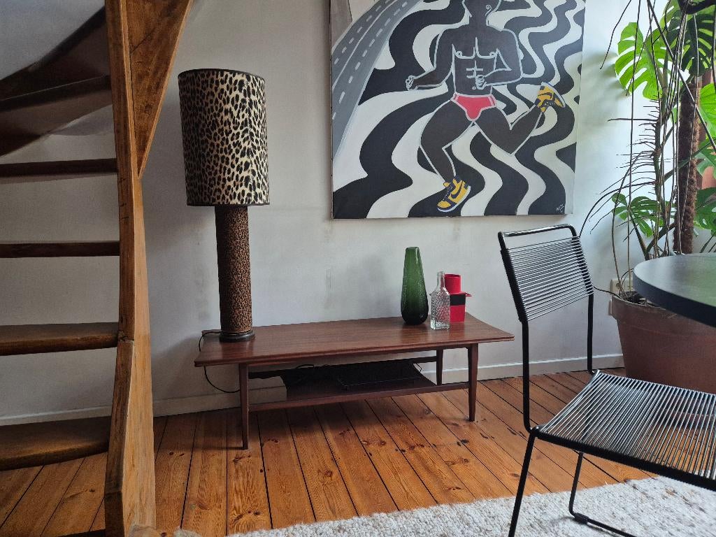 Table basse vintage style scandinave, Maison & Meubles, Tables | Tables de salon, 100 à 150 cm, Moins de 50 cm, Enlèvement, Utilisé