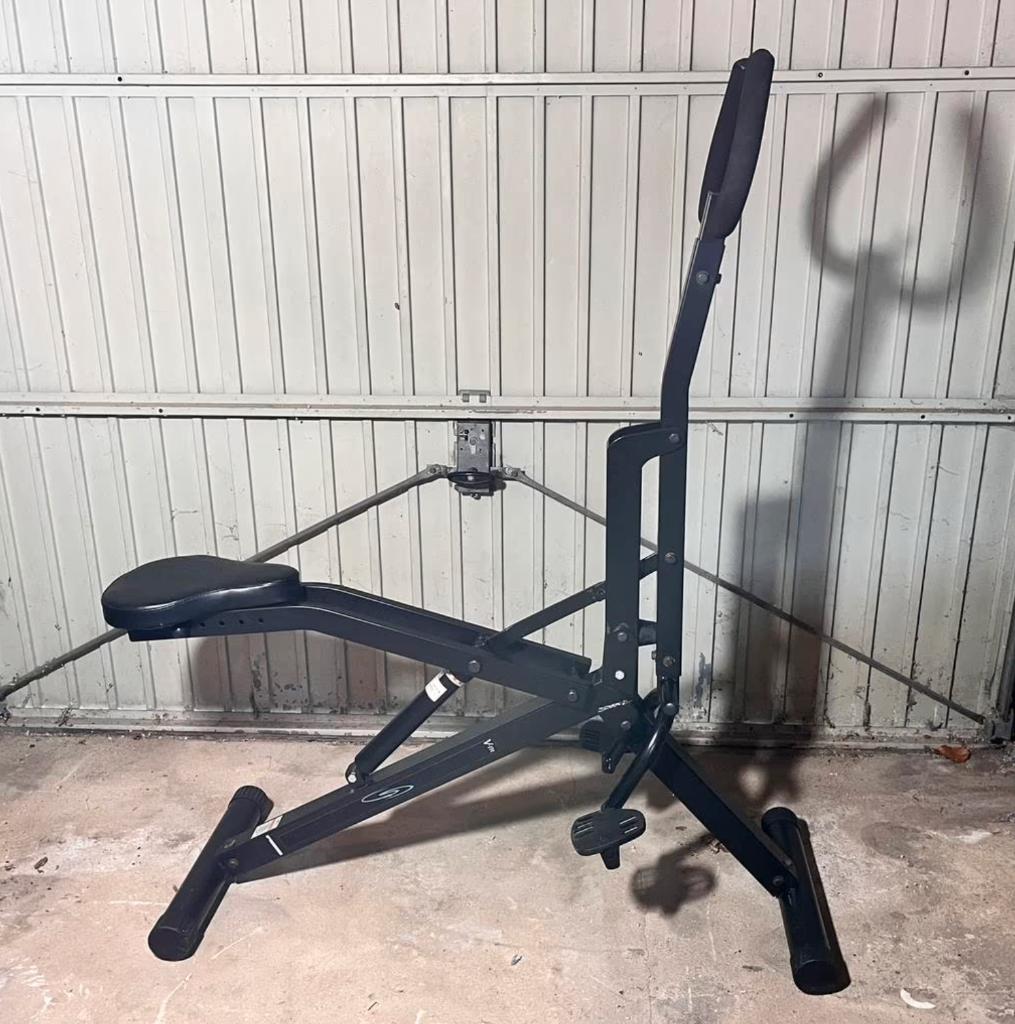 Machine de fitness – Stepper / Rameur complet, Rameur, Comme neuf, Enlèvement, Métal