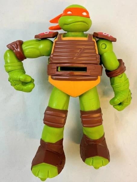 Figurine Michelangelo Nickelodeon de TMNT Flinger, Collections, Envoi, Comme neuf