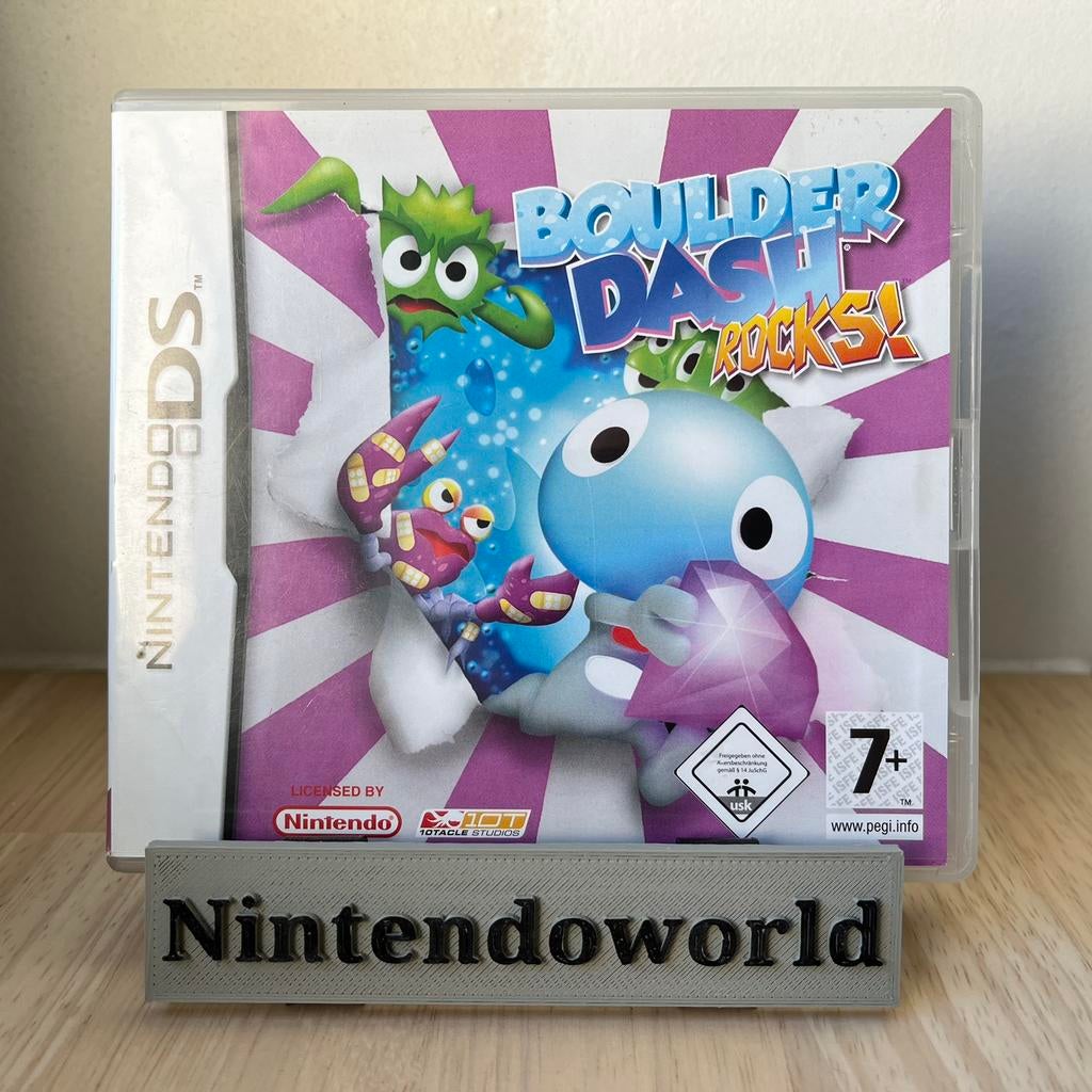 Boulder Dash Rocks ! (ANNONCES), Consoles de jeu & Jeux vidéo, Jeux | Nintendo DS, Comme neuf, Enlèvement