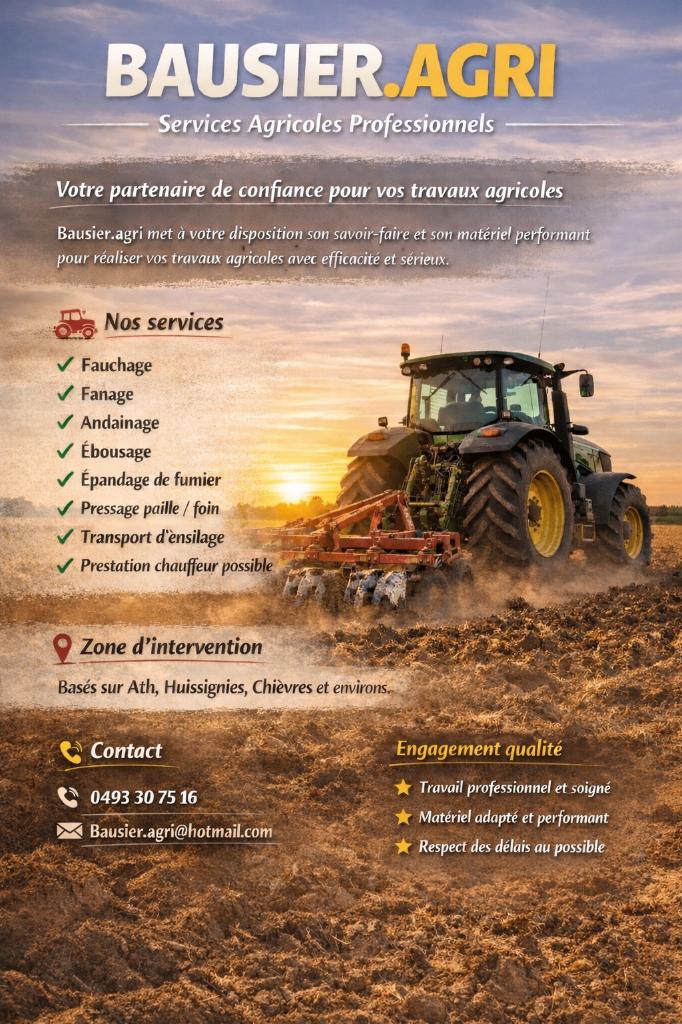 Service, Articles professionnels, Enlèvement, Élevage, Agricole
