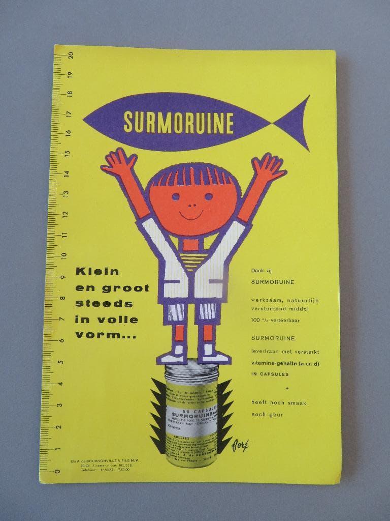 vloeipapier buvard pharma Surmoruine capsules levertraan, Collections, Enlèvement ou Envoi, Comme neuf, Ustensile