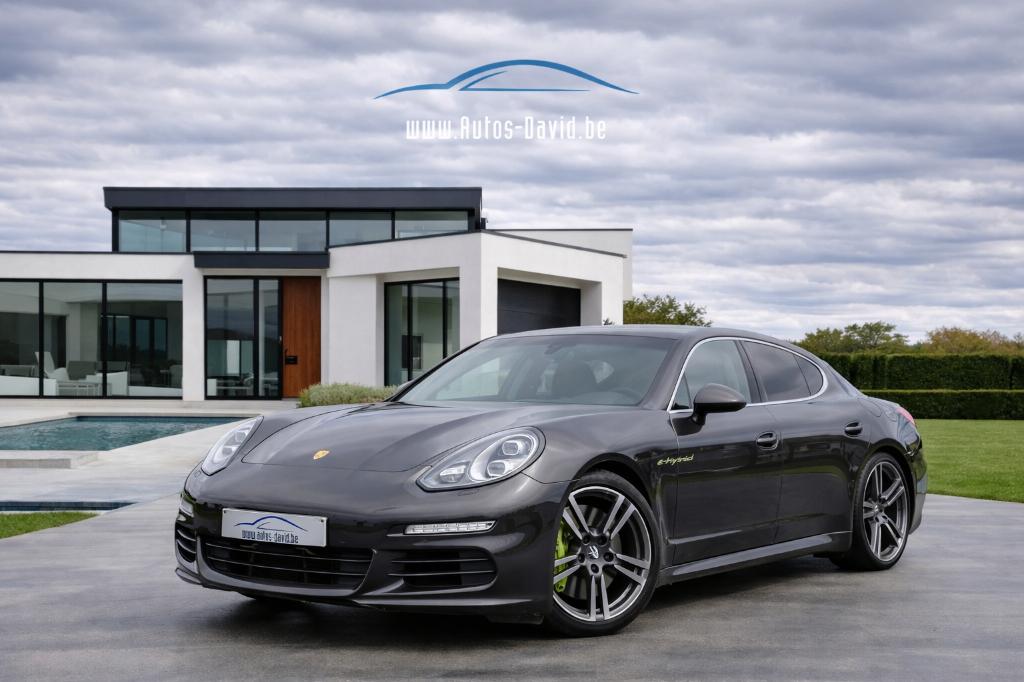 Porsche Panamera S E-Hybrid Plug-in 3.0i V6 Tiptronic, Autos, Cuir, Argent ou Gris, Achat, Euro 6