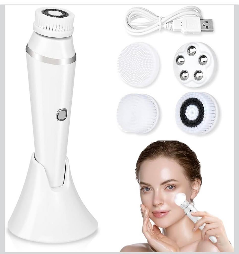 Brosse Nettoyante Visage Électrique, Rechargeable, Bijoux, Sacs & Beauté, Beauté | Soins du visage, Neuf, Nettoyage, Tout le visage