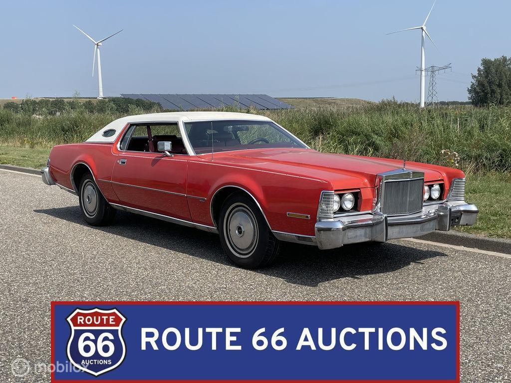 Lincoln Continental Mark IV | 1974 | Route 66 Auctions, Auto's, Oldtimers, Bedrijf, Te koop, Lincoln, Benzine, Overige carrosserie