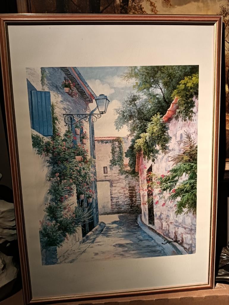 côte d'Azur, Antiek en Kunst, Kunst | Schilderijen | Abstract, Ophalen