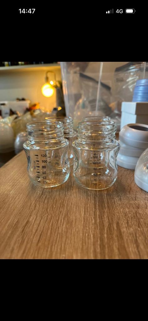 Glazen flesjes avent, Ophalen, Zo goed als nieuw