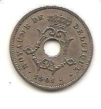 Belgique : 10 cents 1901 FR = plus rare = morin 257, Envoi, Monnaie en vrac