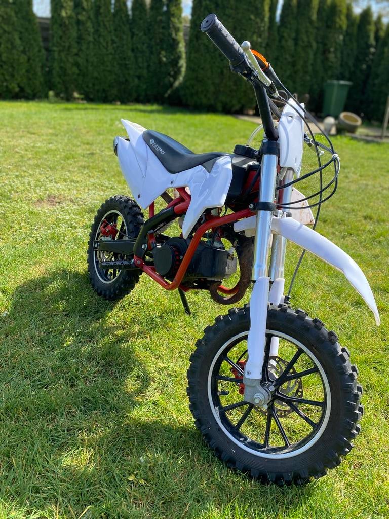 Pocketbike, Fietsen en Brommers, Minibikes, Midibikes en Pitbikes, Ophalen, Gebruikt, 49 cc