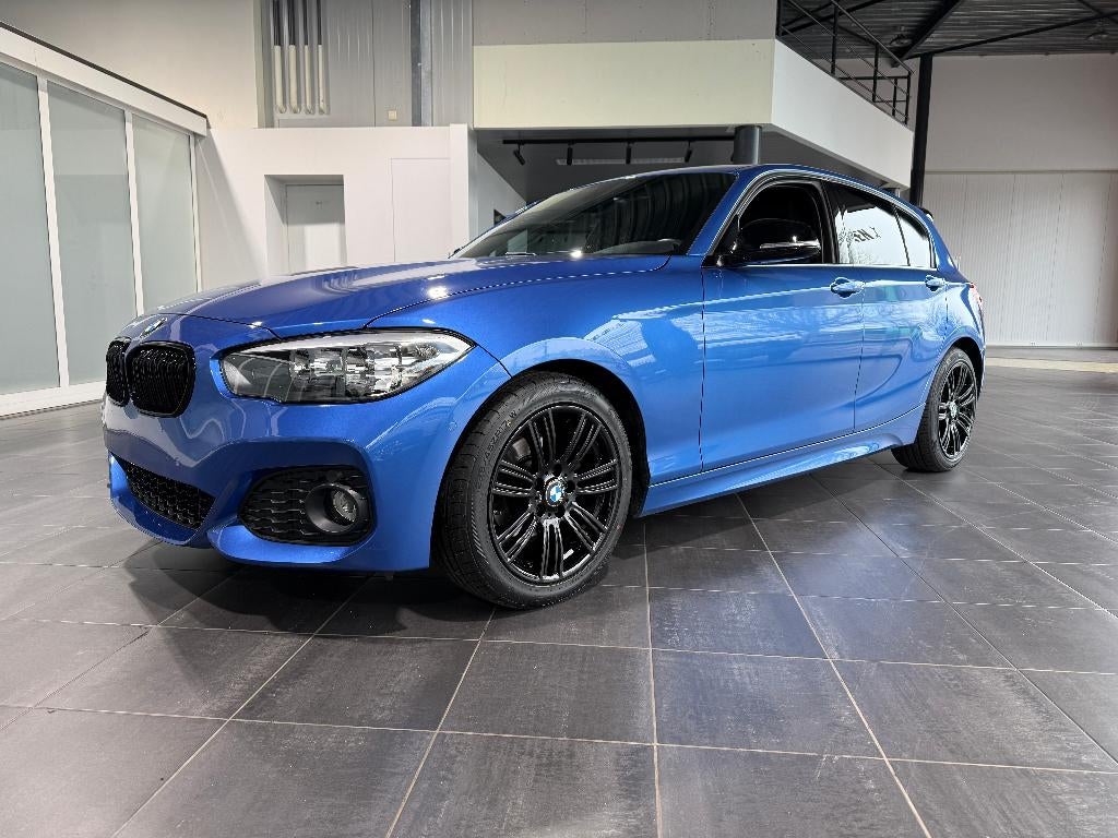 Bmw 118i / M Pack Shadow Line / NAVI/PDC/ 12 M Garantie, Auto's, 100 kW, Blauw, Alcantara, 5 deurs