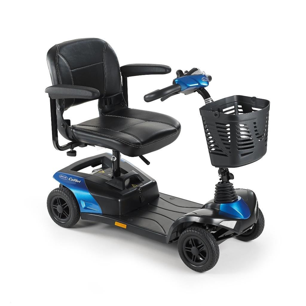 Invacare colibri Scootmobiel blauw, Enlèvement, Comme neuf, 15 km ou moins, Invacare