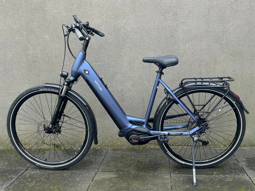 1 JAAR GARANTIE NIEUWE Kettler Traveller e-bike 625w, 51 tot 55 cm, Ophalen, Nieuw, 50 km per accu of meer