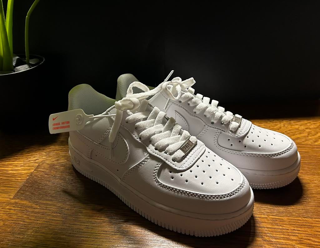 Air forces 1 (maat 38), Kleding | Dames, Schoenen, Verzenden, Wit, Nieuw, Sneakers