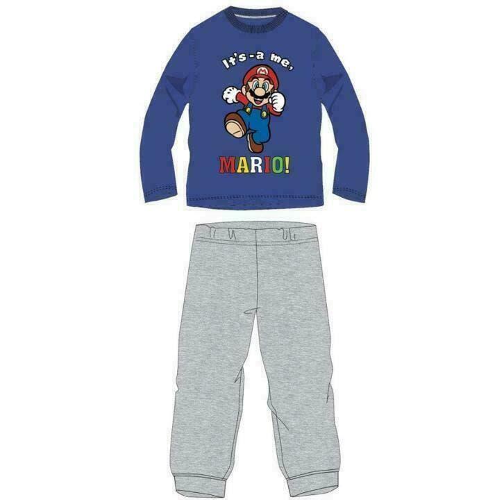 Super Mario Pyjama - B/G - Maat 98 - 104 - 110 - Katoen, Enfants & Bébés, Vêtements enfant | Taille 104, Garçon, Enlèvement ou Envoi