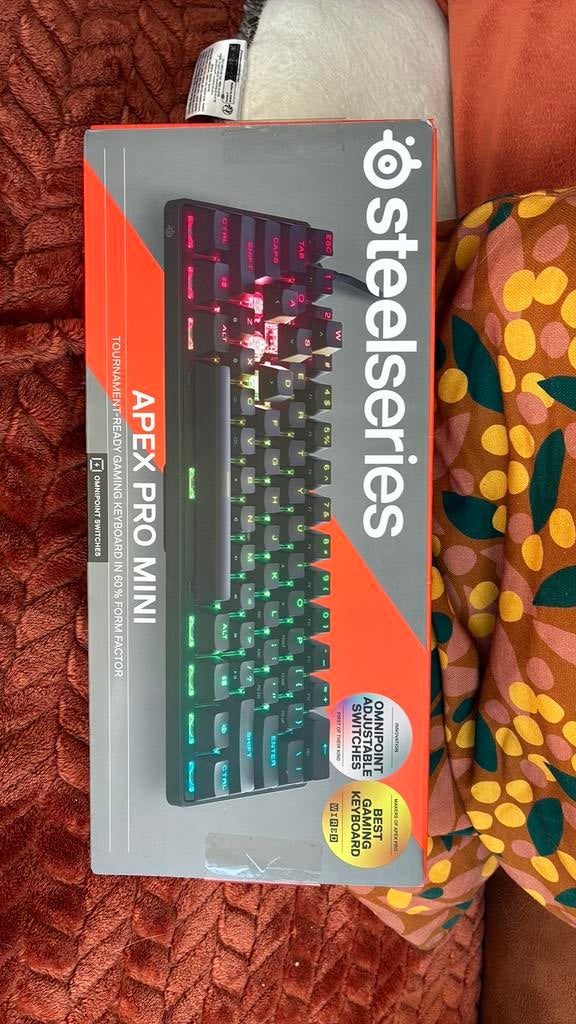 Steelseries Apex Pro Mini, Informatique & Logiciels, Claviers, Qwerty, Filaire, Enlèvement